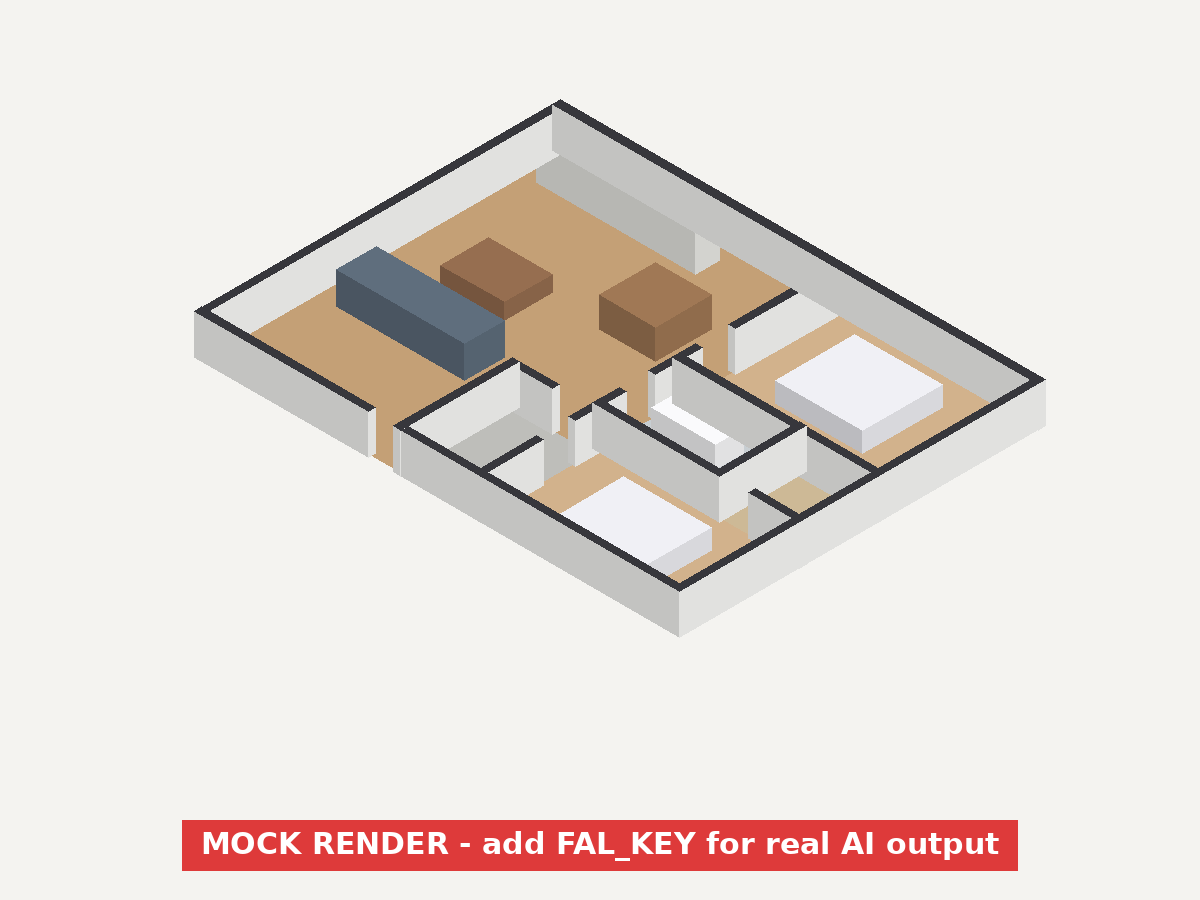 3D render (placeholder)